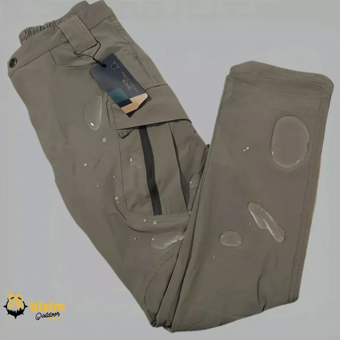 likralı su geçirmez taktik pantolon